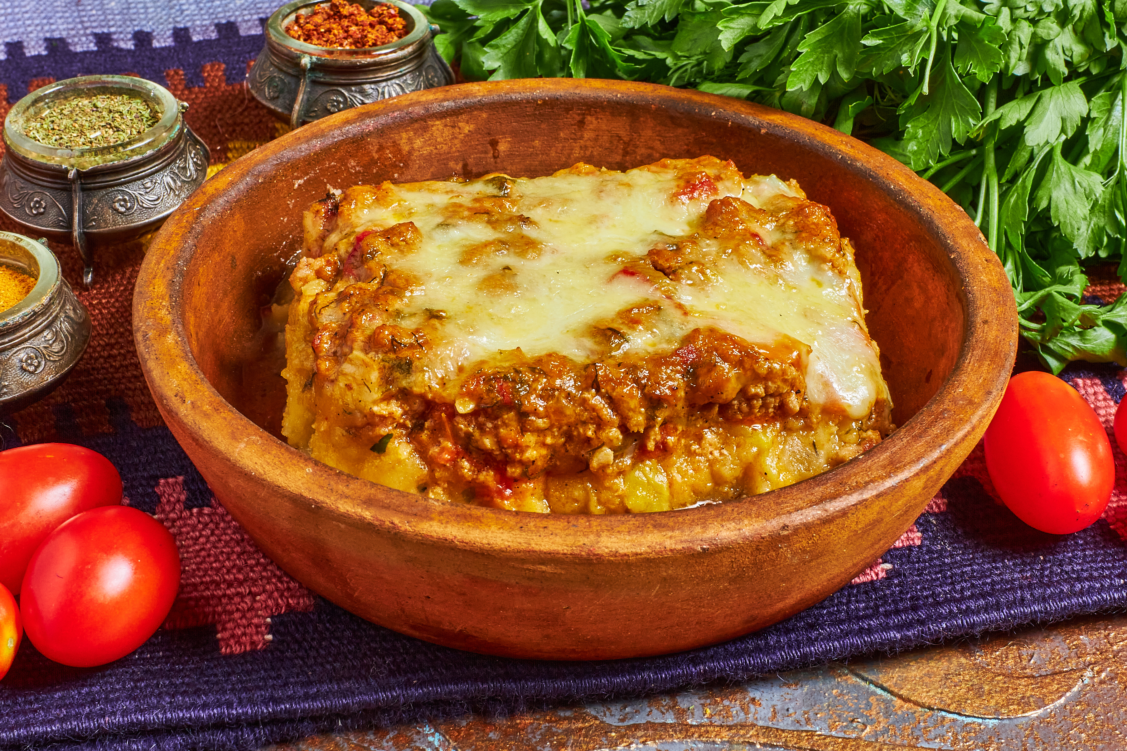 Картофельная запеканка с мясом