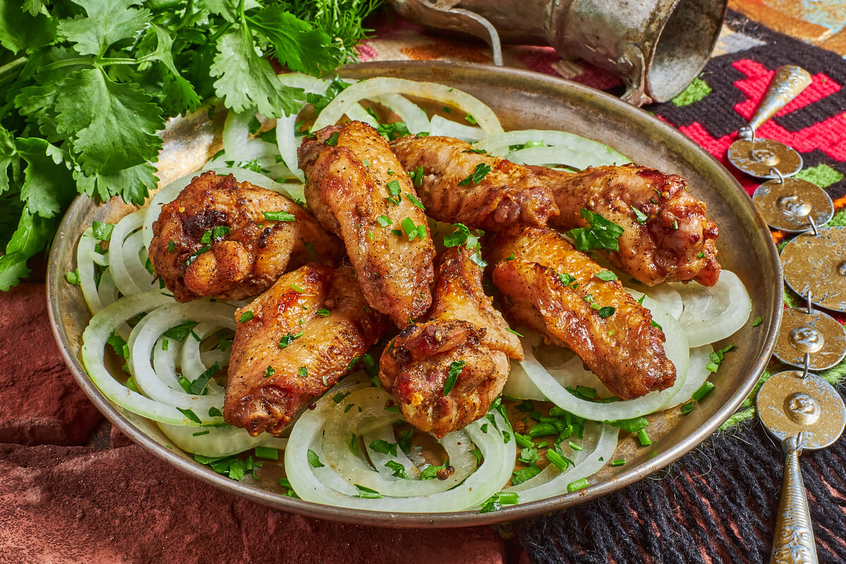 "Мцвади" - Куриные крылья