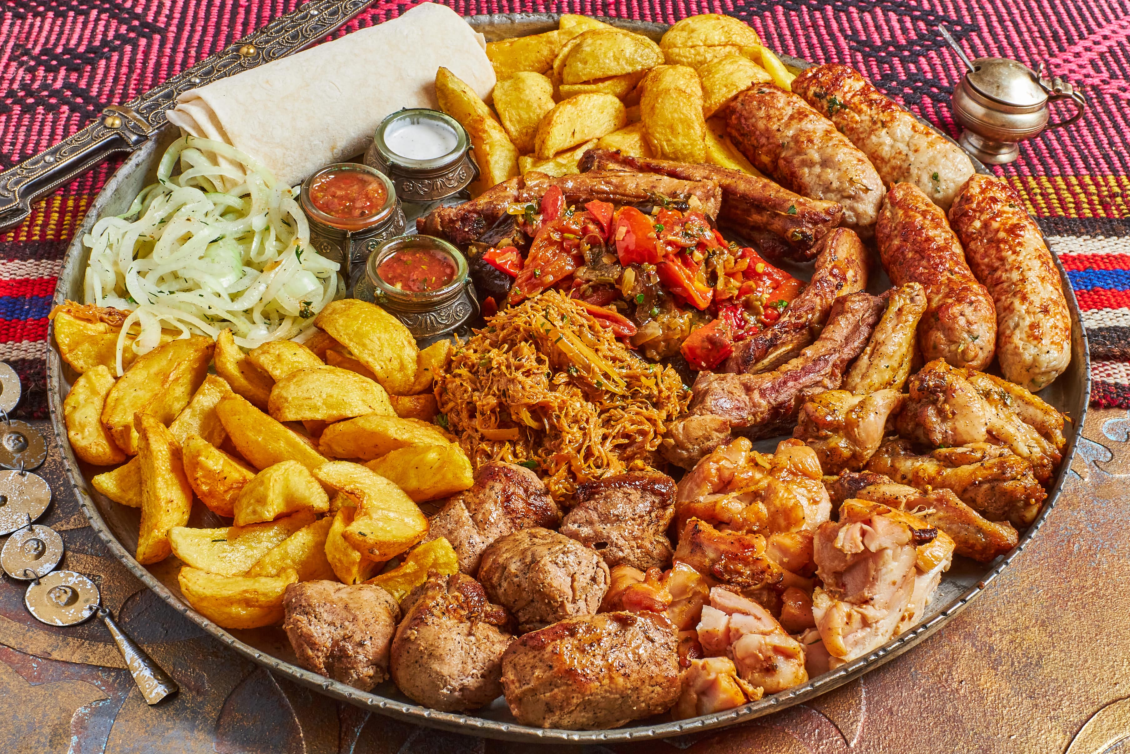 Мясной пир "Казбеги"