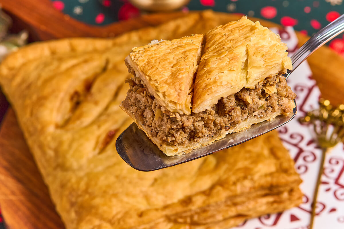 Пирог "Мясо и Мясо"