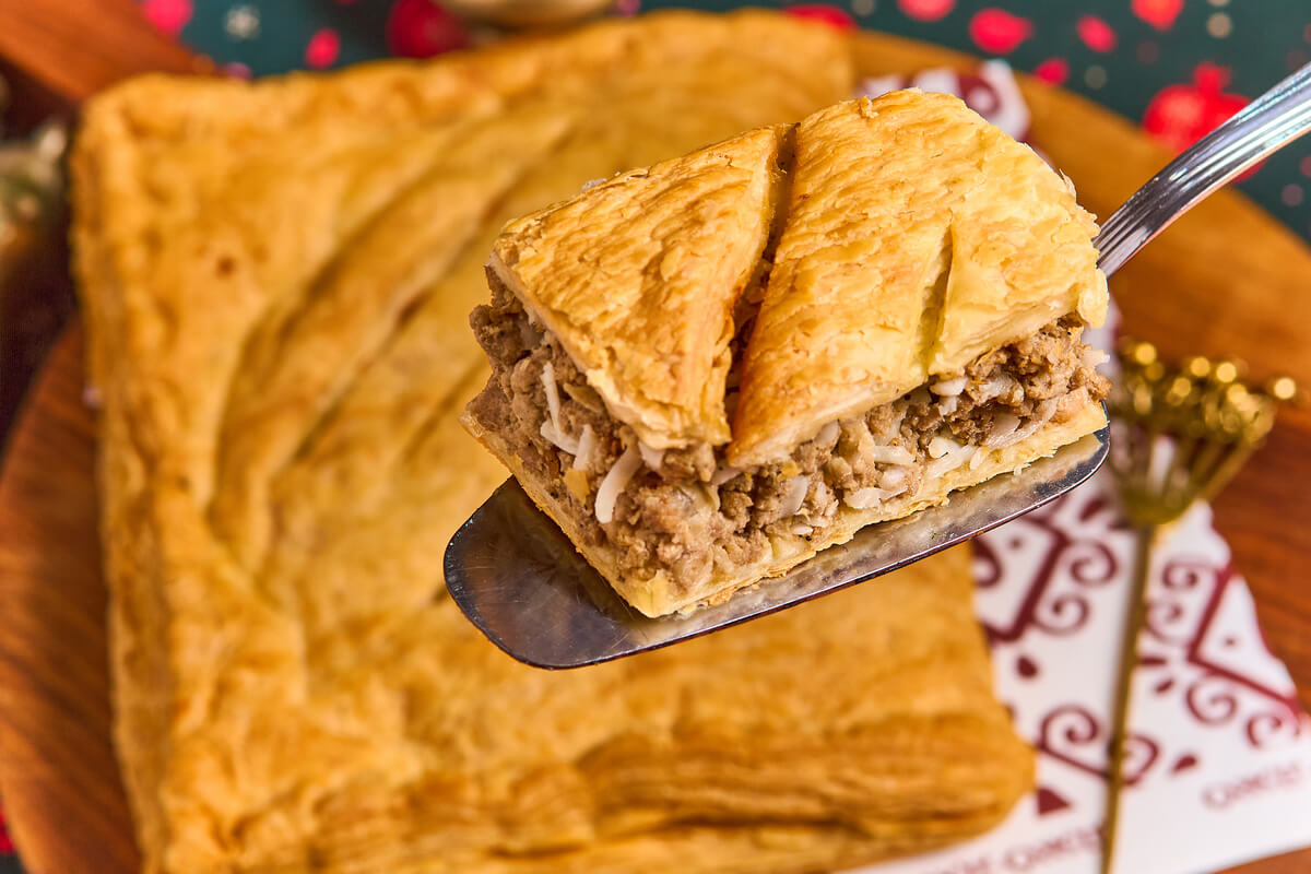 Пирог "Мясо и Сыр"
