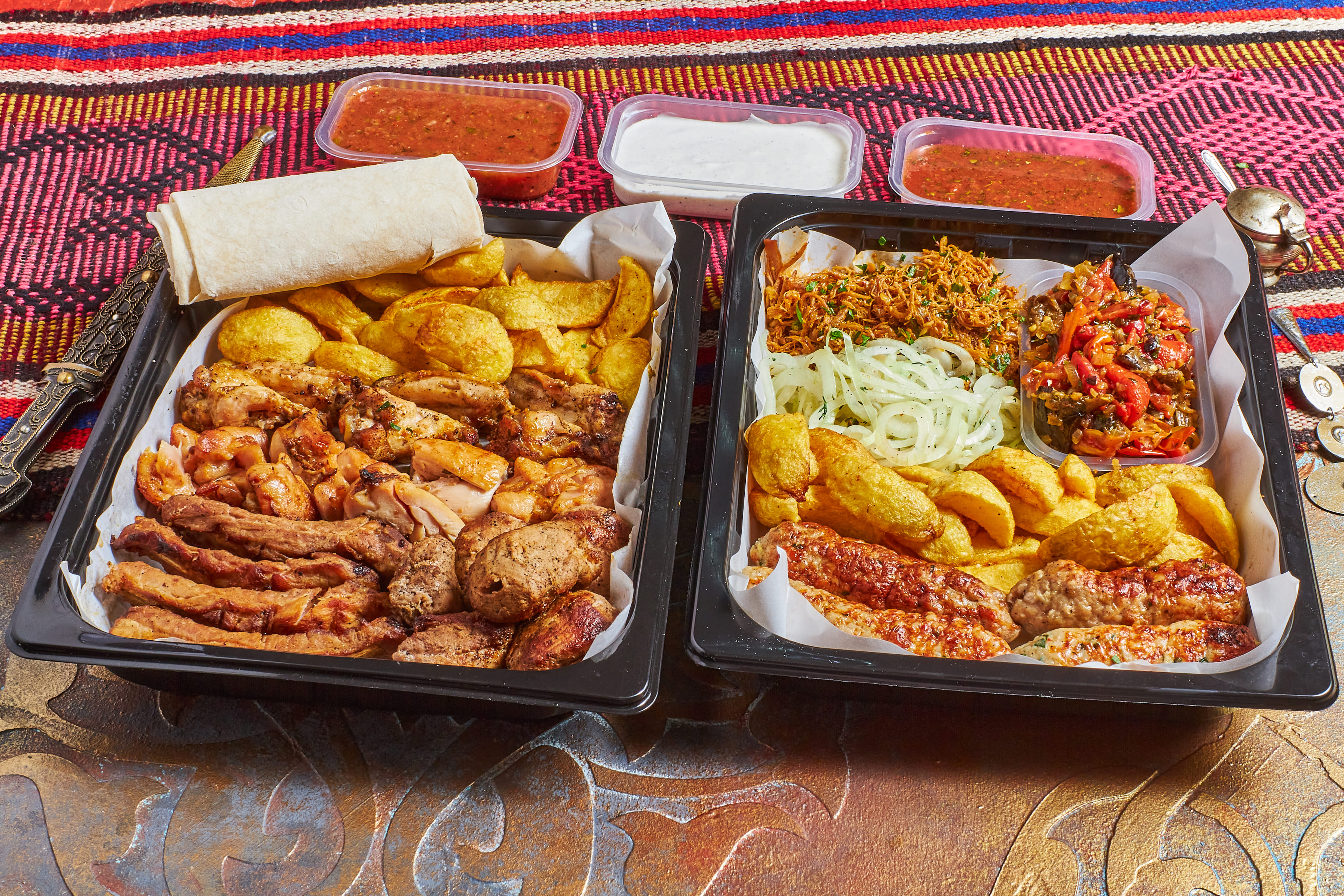 Мясной пир "Казбеги"